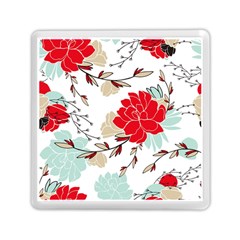 Floral Pattern  Memory Card Reader (square) by Sobalvarro