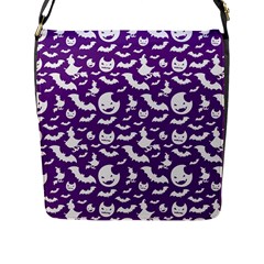 Halloween  Flap Closure Messenger Bag (l) by Sobalvarro