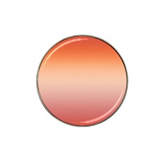 Vermilion Coral Sunset Gradient Ombre Hat Clip Ball Marker (10 pack)