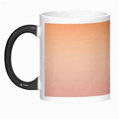 Vermilion Coral Sunset Gradient Ombre Morph Mugs by SpinnyChairDesigns