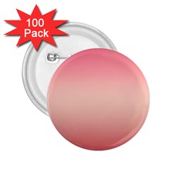 Pink Blush Gradient Ombre Colors 2 25  Buttons (100 Pack)  by SpinnyChairDesigns