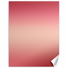 Pink Blush Gradient Ombre Colors Canvas 12  X 16  by SpinnyChairDesigns