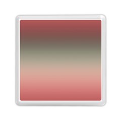 Tea Rose And Sage Gradient Ombre Colors Memory Card Reader (square) by SpinnyChairDesigns