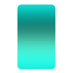 Teal Turquoise Green Gradient Ombre Memory Card Reader (rectangular) by SpinnyChairDesigns