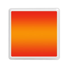 Red Orange Gradient Ombre Colored Memory Card Reader (square) by SpinnyChairDesigns