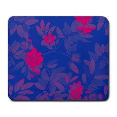 Bi Floral-pattern-background-1308 Large Mousepads by VernenInk