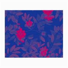 Bi Floral-pattern-background-1308 Small Glasses Cloth (2 Sides)