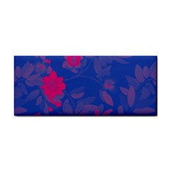 Bi Floral-pattern-background-1308 Hand Towel by VernenInk