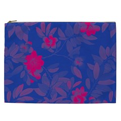 Bi Floral-pattern-background-1308 Cosmetic Bag (XXL)