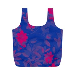 Bi Floral-pattern-background-1308 Full Print Recycle Bag (m)