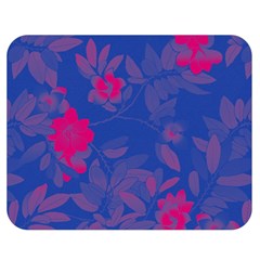 Bi Floral-pattern-background-1308 Double Sided Flano Blanket (Medium) 
