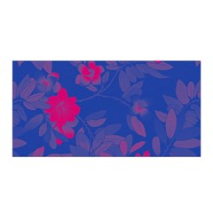 Bi Floral-pattern-background-1308 Satin Wrap by VernenInk