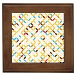 Tekstura-seamless-retro-pattern Framed Tile Front