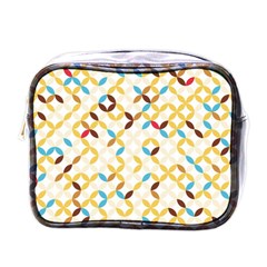 Tekstura-seamless-retro-pattern Mini Toiletries Bag (one Side) by Sobalvarro