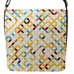 Tekstura-seamless-retro-pattern Flap Closure Messenger Bag (s) by Sobalvarro