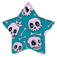 Skull Ornament (star) by Sobalvarro