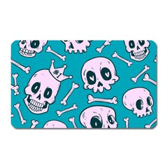 Skull Magnet (rectangular) by Sobalvarro