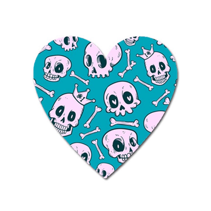 Skull Heart Magnet