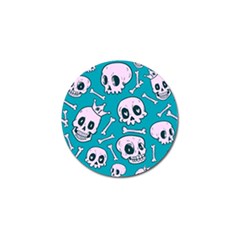 Skull Golf Ball Marker by Sobalvarro