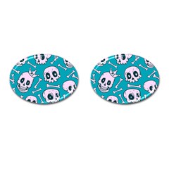 Skull Cufflinks (oval) by Sobalvarro