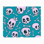 Skull Small Glasses Cloth (2 Sides) Front