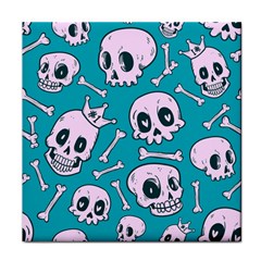 Skull Face Towel by Sobalvarro