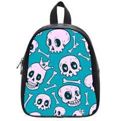 Skull School Bag (small) by Sobalvarro