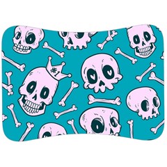 Skull Velour Seat Head Rest Cushion by Sobalvarro