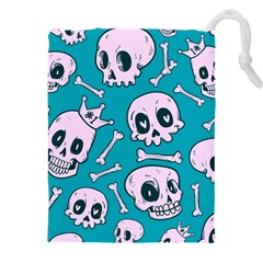 Skull Drawstring Pouch (4xl) by Sobalvarro