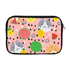 Cats And Fruits  Apple Macbook Pro 17  Zipper Case by Sobalvarro