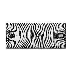 Zebra Print Stripes Hand Towel