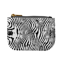 Zebra Print Stripes Mini Coin Purse