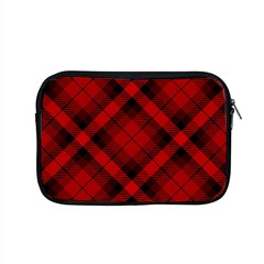 Red and Black Plaid Stripes Apple MacBook Pro 15  Zipper Case