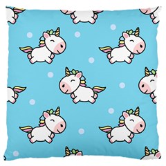 Unicorns  Standard Flano Cushion Case (one Side) by Sobalvarro