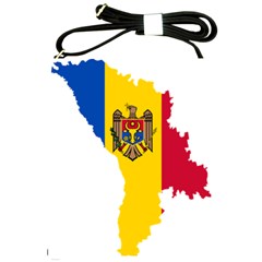 Flag Map Of Moldova Shoulder Sling Bag by abbeyz71