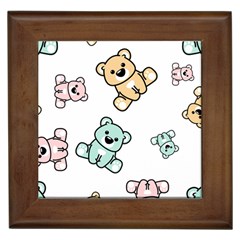 Bears Framed Tile by Sobalvarro