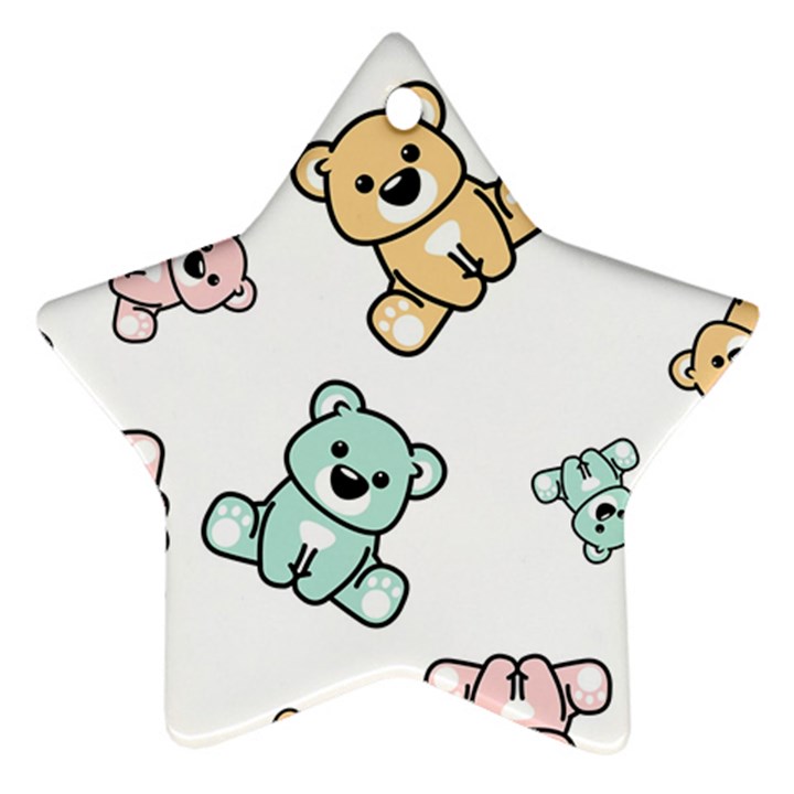 Bears Ornament (Star)