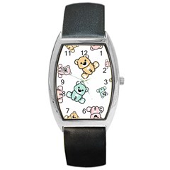 Bears Barrel Style Metal Watch by Sobalvarro