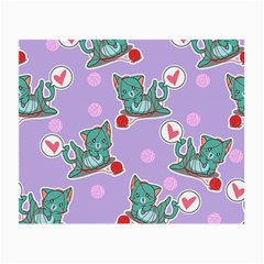 Playing cats Small Glasses Cloth