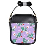 Playing cats Girls Sling Bag Front