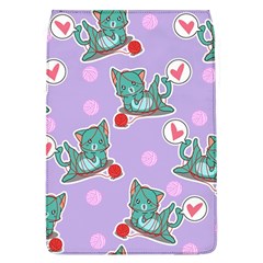 Playing cats Removable Flap Cover (L)