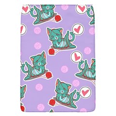 Playing cats Removable Flap Cover (S)