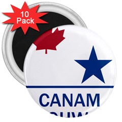 Canam Highway Shield  3  Magnets (10 Pack)  by abbeyz71