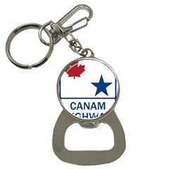 Canam Highway Shield  Bottle Opener Key Chain by abbeyz71