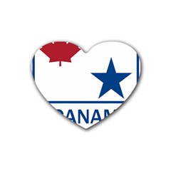 Canam Highway Shield  Rubber Coaster (heart)  by abbeyz71