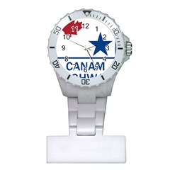 Canam Highway Shield  Plastic Nurses Watch by abbeyz71