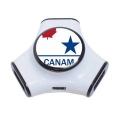 Canam Highway Shield  3-port Usb Hub by abbeyz71