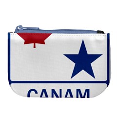 Canam Highway Shield  Large Coin Purse by abbeyz71