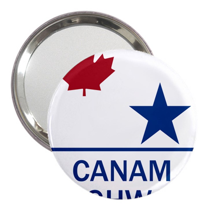 CanAm Highway Shield  3  Handbag Mirrors