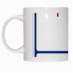 Canam Highway Shield  White Mugs by abbeyz71